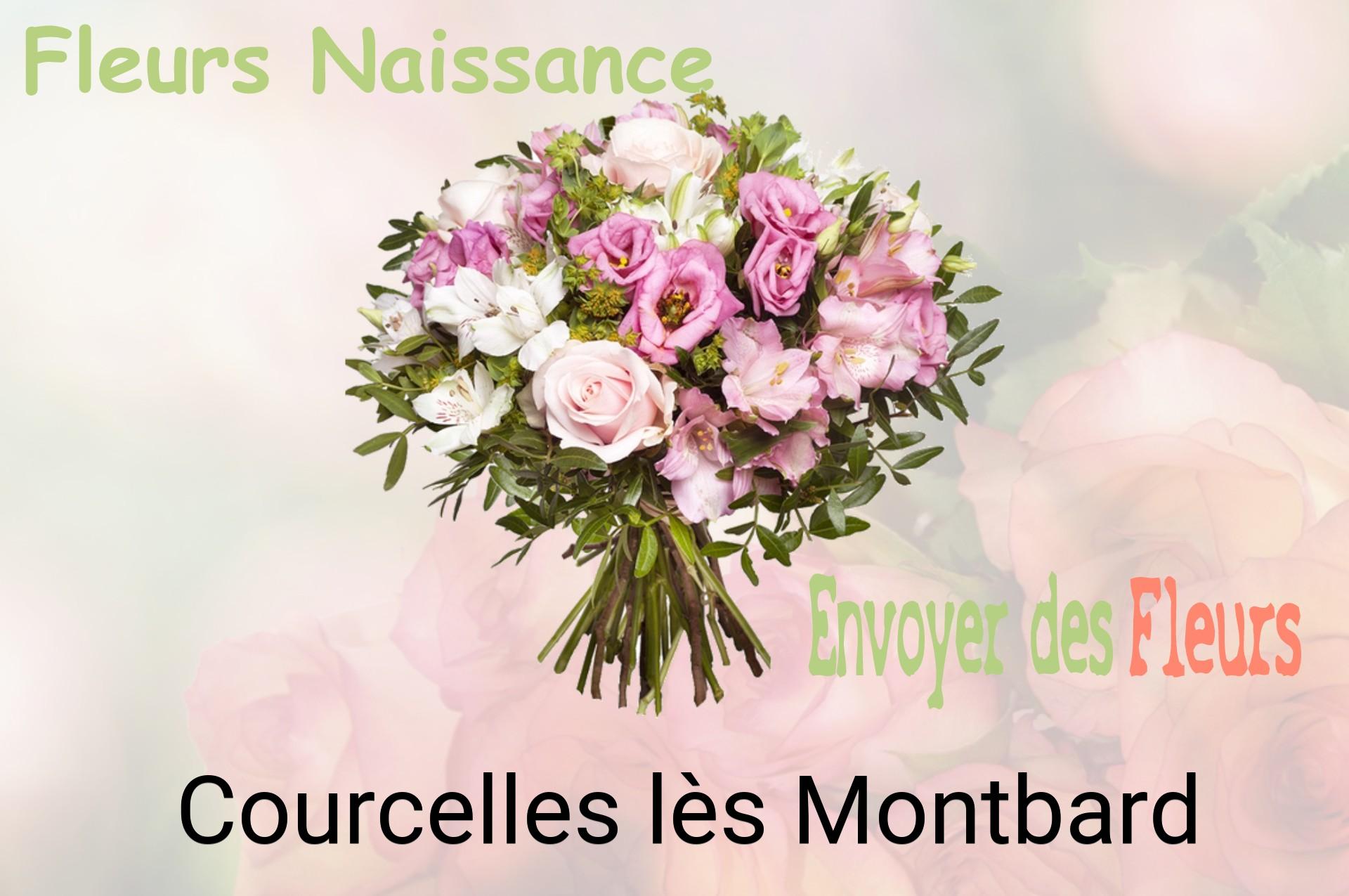 Bouquet de fleurs de naissance livré à Courcelles-lès-Montbard