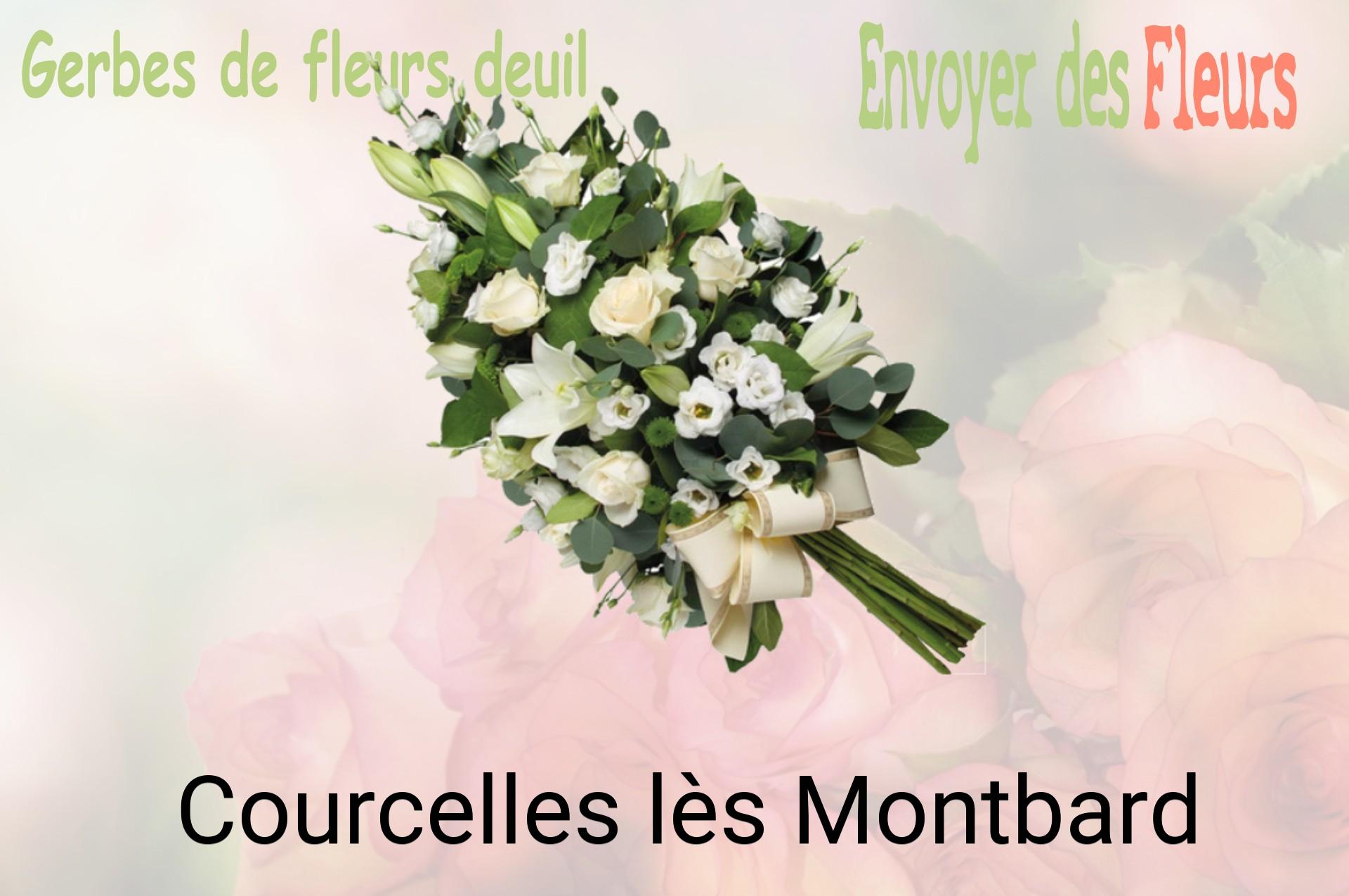 Gerbe de fleurs de deuil livrée à Courcelles-lès-Montbard