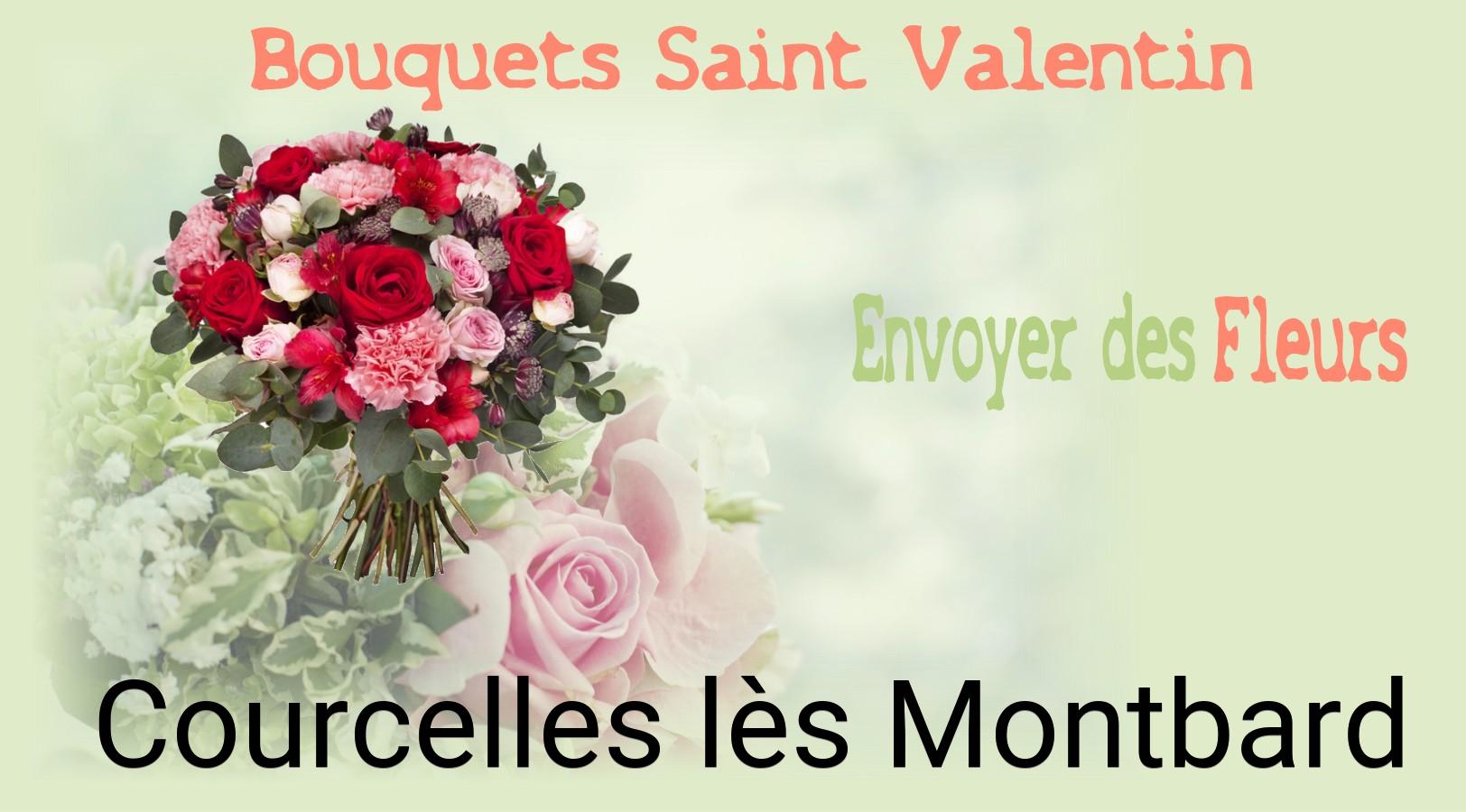Roses de Saint-Valentin livrées à Courcelles-lès-Montbard